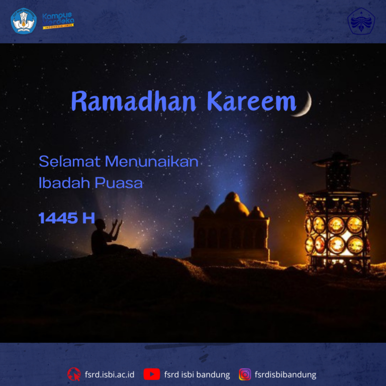 Ramadhan Kareem, Selamat Menunaikan Ibadah Puasa 1445 H